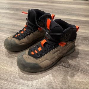 Black Diamond Men's Brown and Orange Athletic Shoes